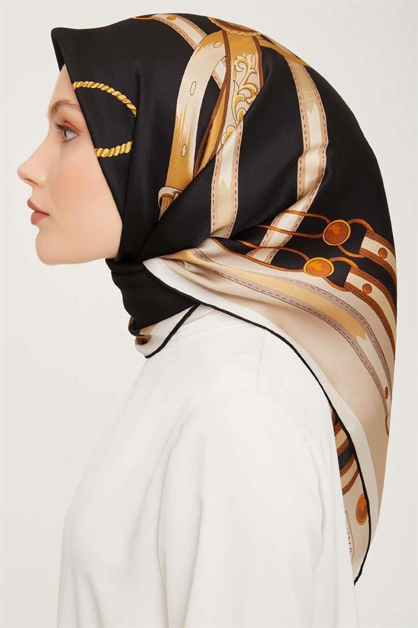 Armine Nostalji Serisi Sura İpek Eşarp 9046-08NS