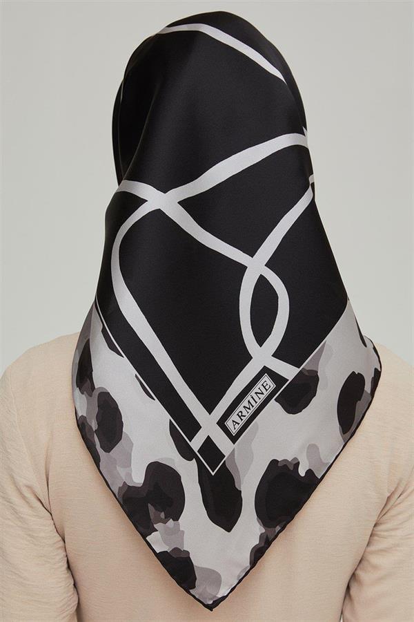 Armine Nostalji Serisi Twill İpek  Eşarp 8653-22NT