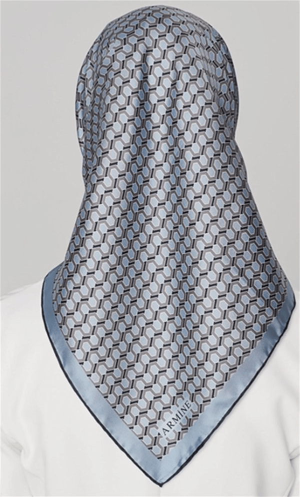 Armine Nostalji Serisi Twill İpek  Eşarp 8401-01NT