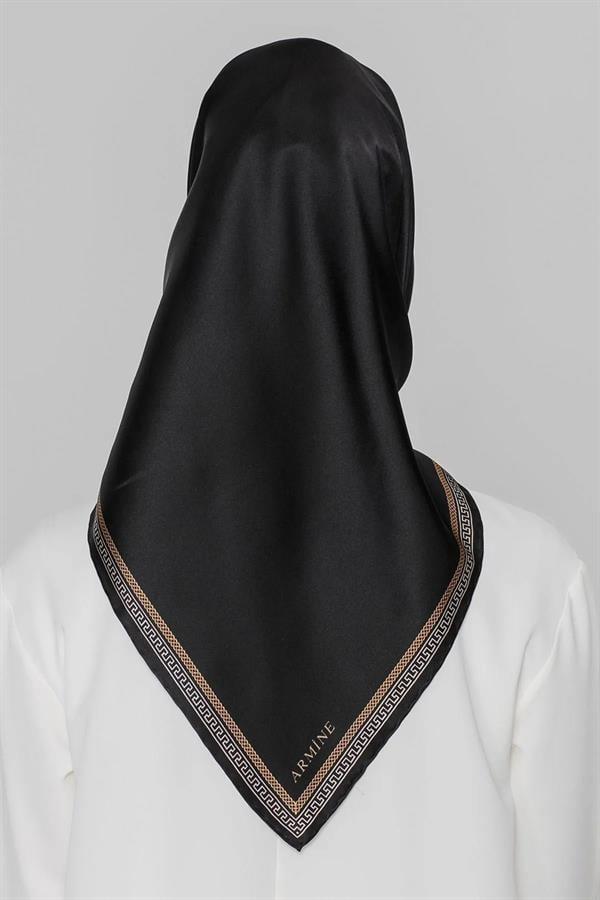 Armine Nostalji Serisi Twill İpek  Eşarp 8432D-31