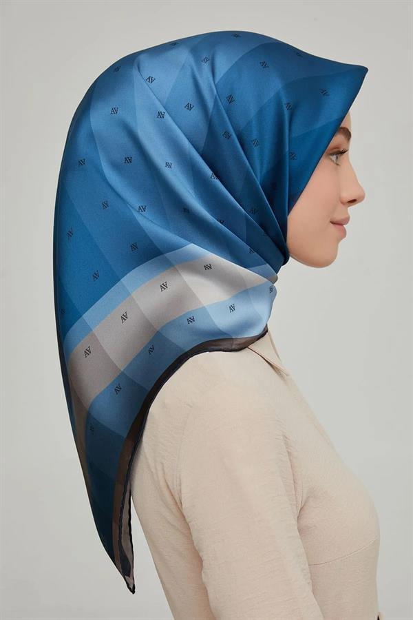 Armine Nostalji Serisi Twill İpek  Eşarp 8652-83NT