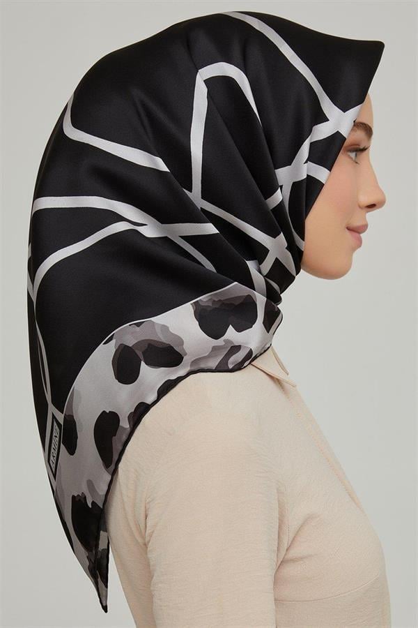 Armine Nostalji Serisi Twill İpek  Eşarp 8653-22NT