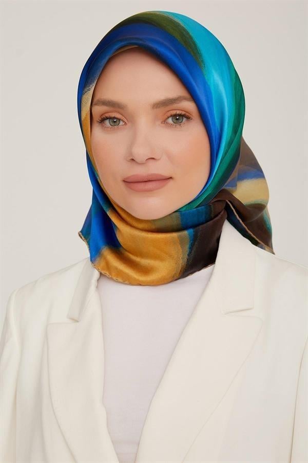 Armine Nostalji Serisi Twill İpek  Eşarp 8826-04NT