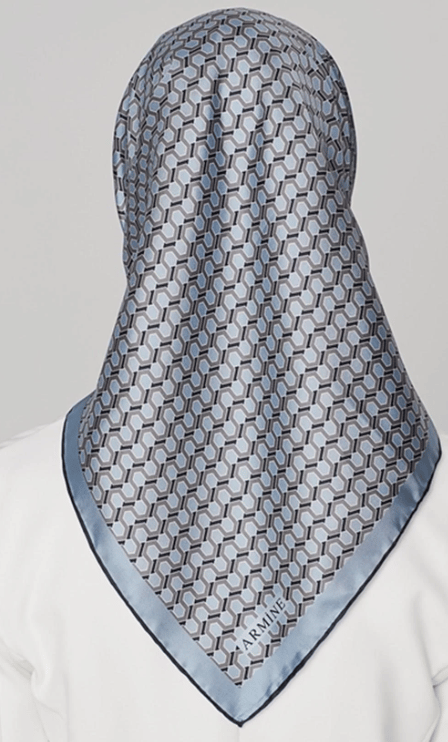Armine Nostalji Serisi Twill İpek  Eşarp 8401-01NT