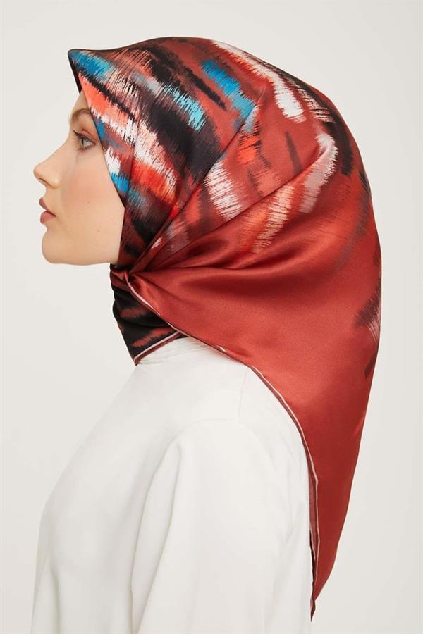 Armine Nostalji Serisi Twill İpek Eşarp 9049-53NT