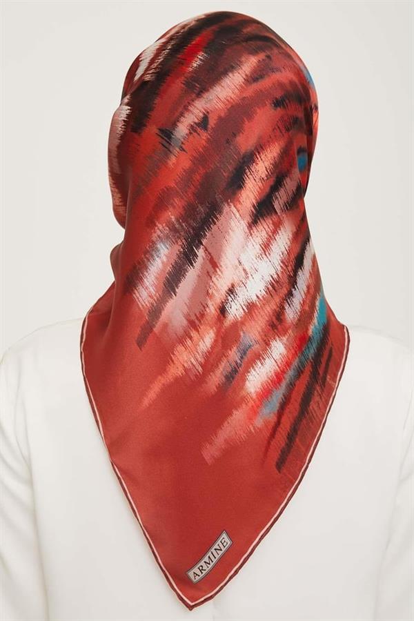 Armine Nostalji Serisi Twill İpek Eşarp 9049-53NT