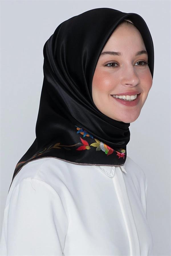 Armine Nostalji Serisi Twill İpek Eşarp 8064D-09