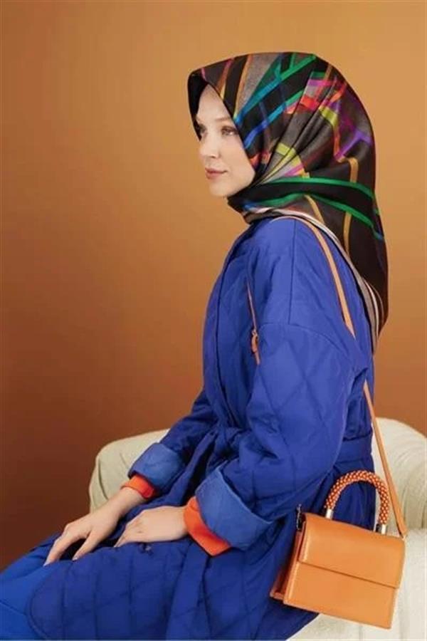 Armine Nostalji Serisi Twill İpek Eşarp 8843D-07