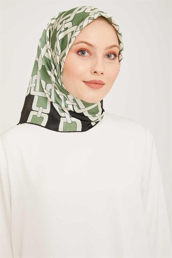 Armine Nostalji Serisi Twill İpek Eşarp 9007-58NT