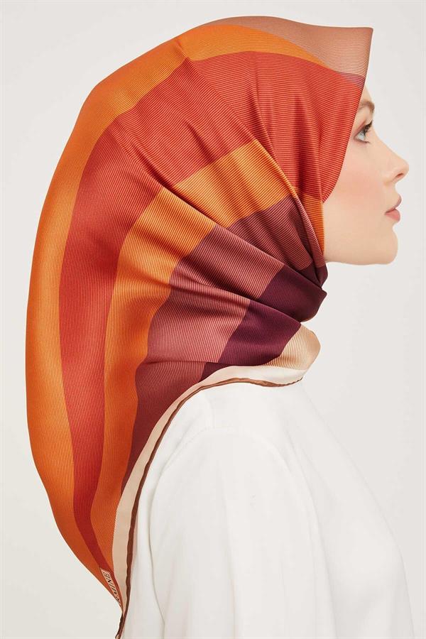 Armine Nostalji Serisi Twill İpek Eşarp 9010-09NT