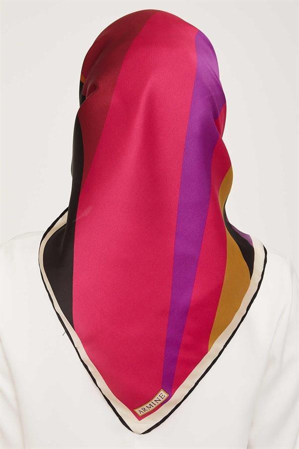 Armine Nostalji Serisi Twill İpek Eşarp 9010-06NT