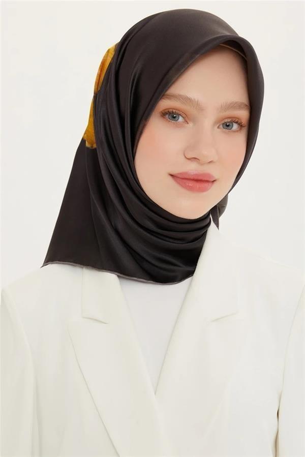 Armine Nostalji Serisi Twill İpek Eşarp 8737D-38