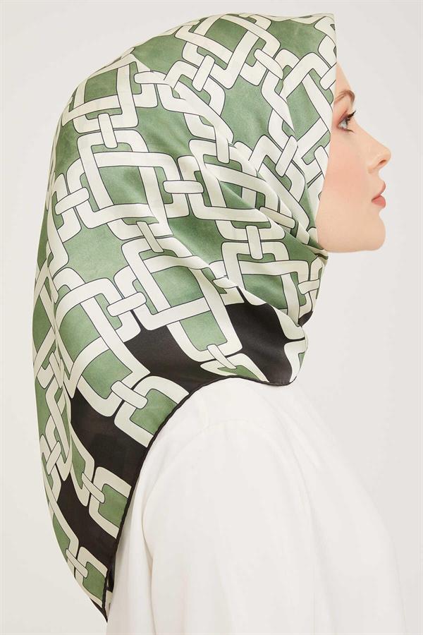 Armine Nostalji Serisi Twill İpek Eşarp 9007-58NT