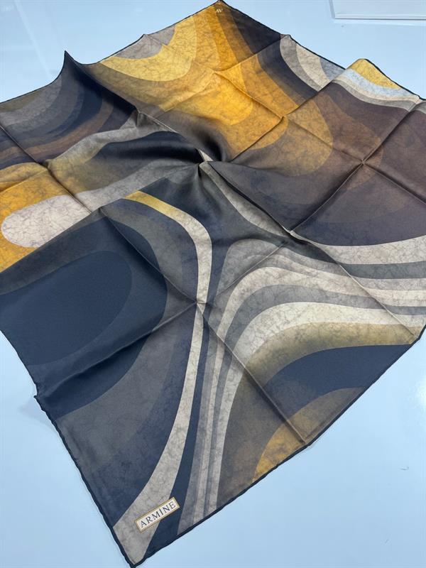 Armine Nostalji Serisi Twill İpek Eşarp 9021-06NT