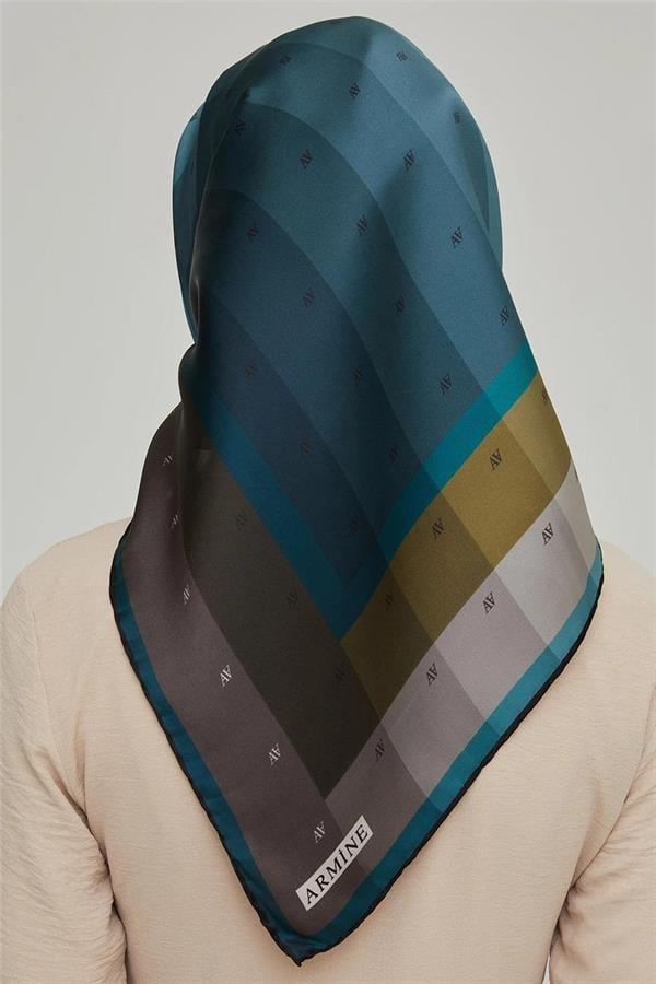 Armine Nostalji Serisi Twill İpek Eşarp 8652-86NT