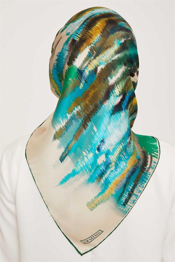 Armine Nostalji Serisi Twill İpek Eşarp 9049-35NT