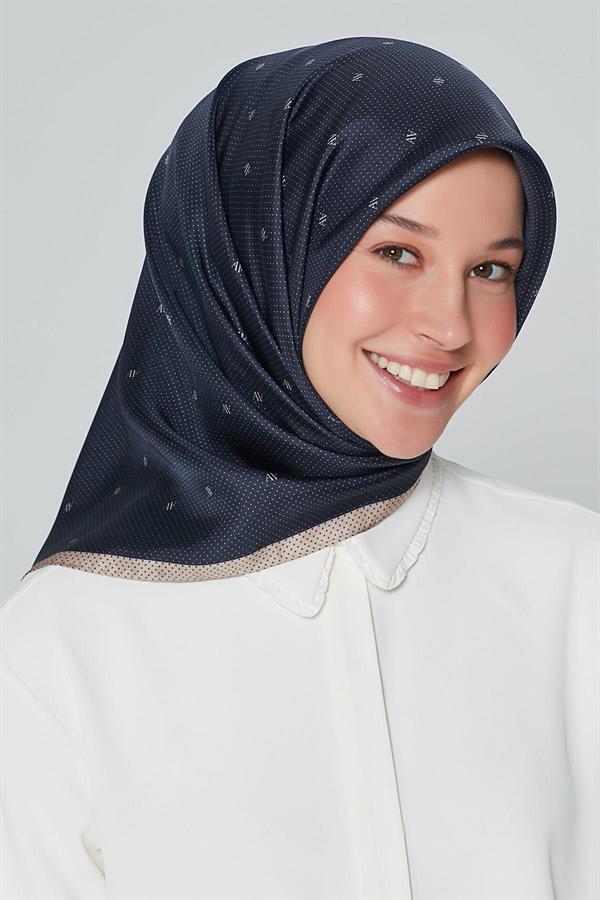 Armine Nostalji Serisi Twill İpek Eşarp 8259D-09