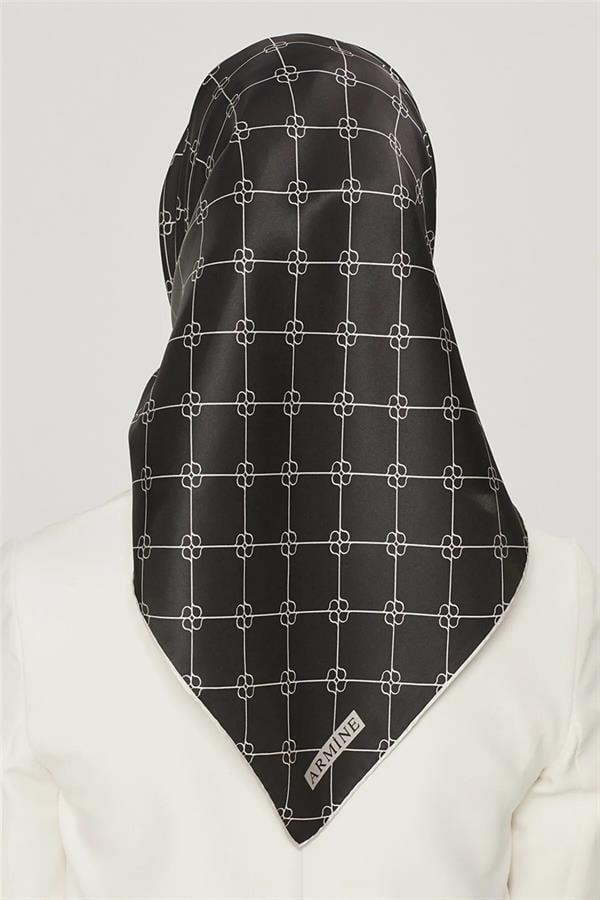 Armine Nostalji Serisi Twill İpek Eşarp 8555D-14