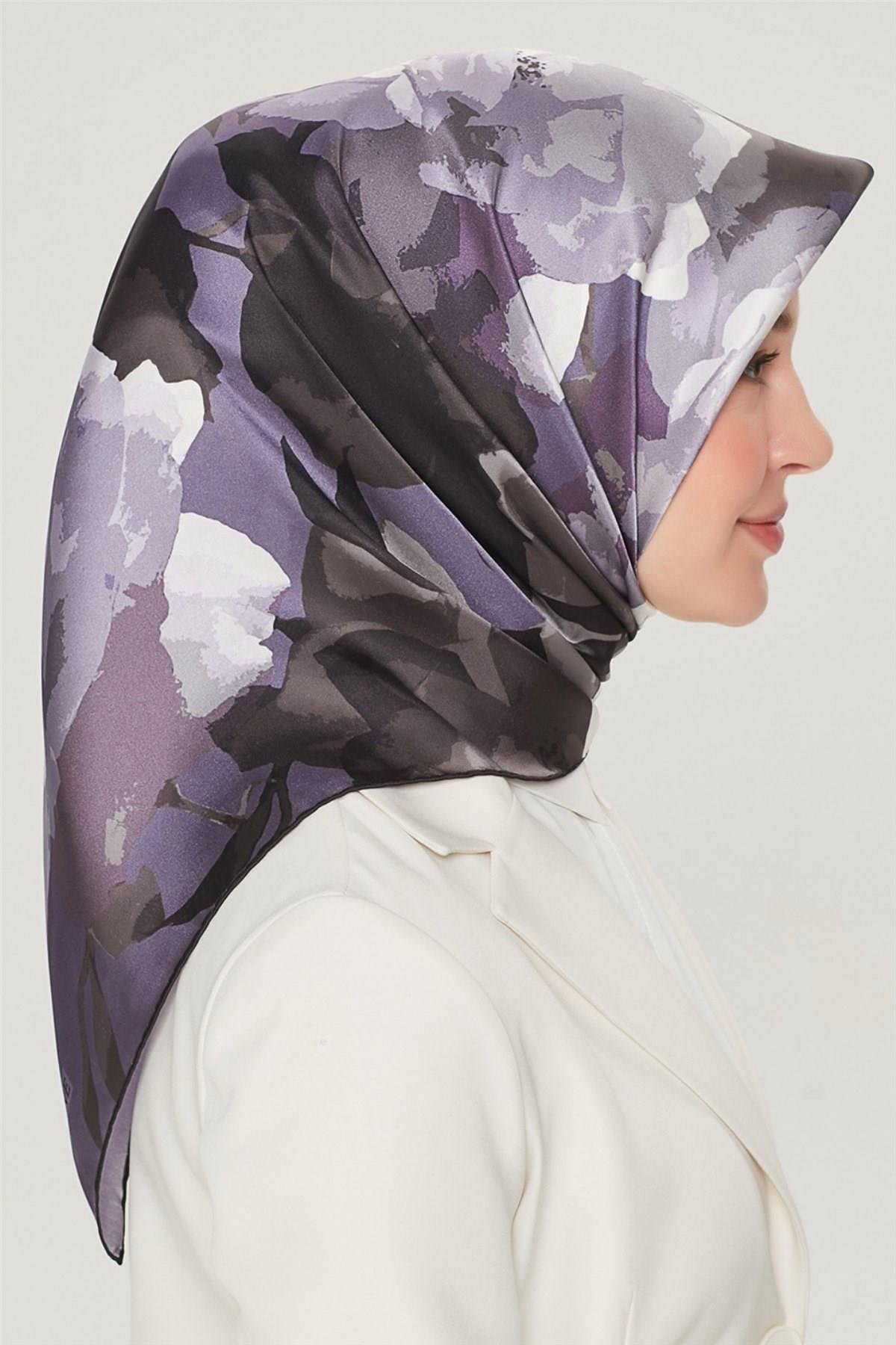 Armine Nostalji Serisi Twill İpek Eşarp 8534D-81