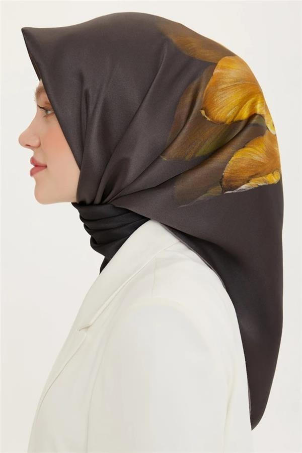 Armine Nostalji Serisi Twill İpek Eşarp 8737D-38