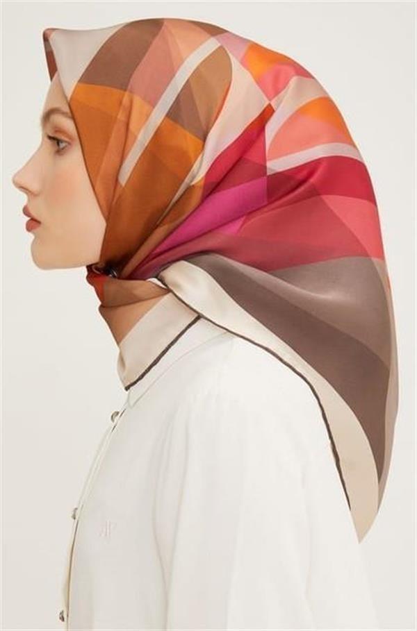 Armine Nostalji Serisi Twill İpek Eşarp 8901-05NT