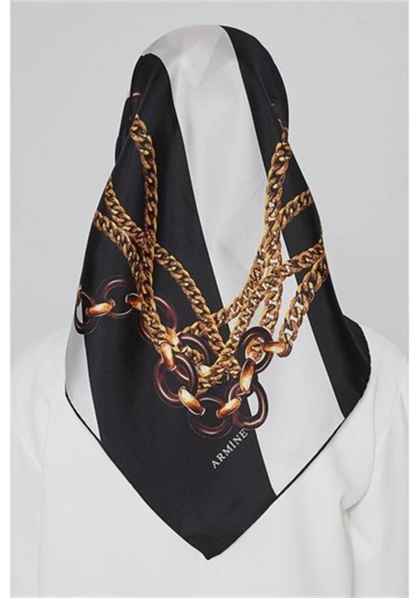 Armine Nostalji Serisi Twill İpek Eşarp 7832D-20