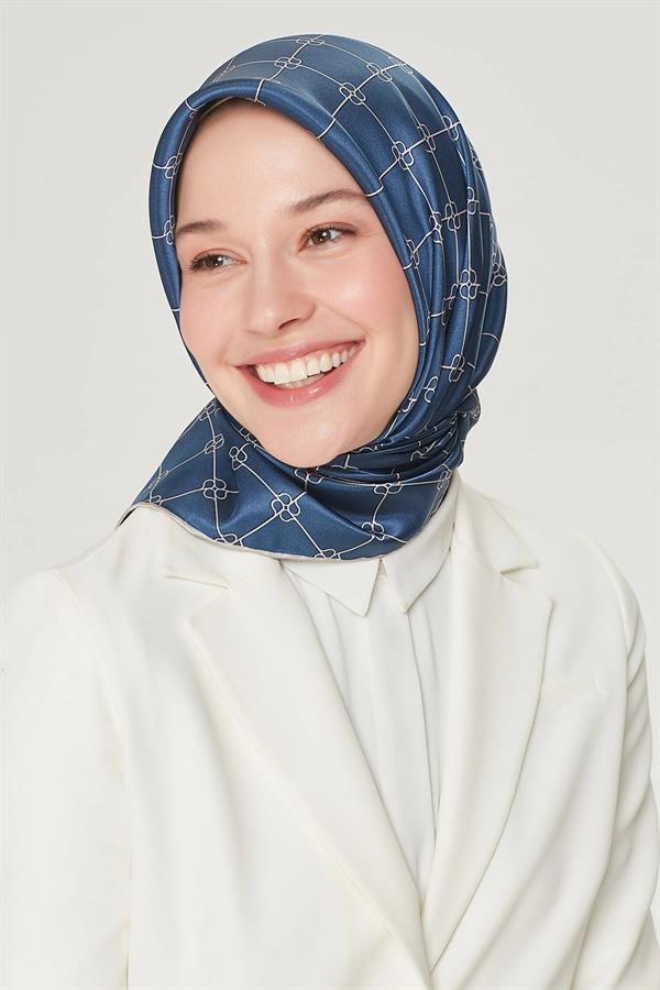 Armine Nostalji Serisi Twill İpek Eşarp 8555D-05