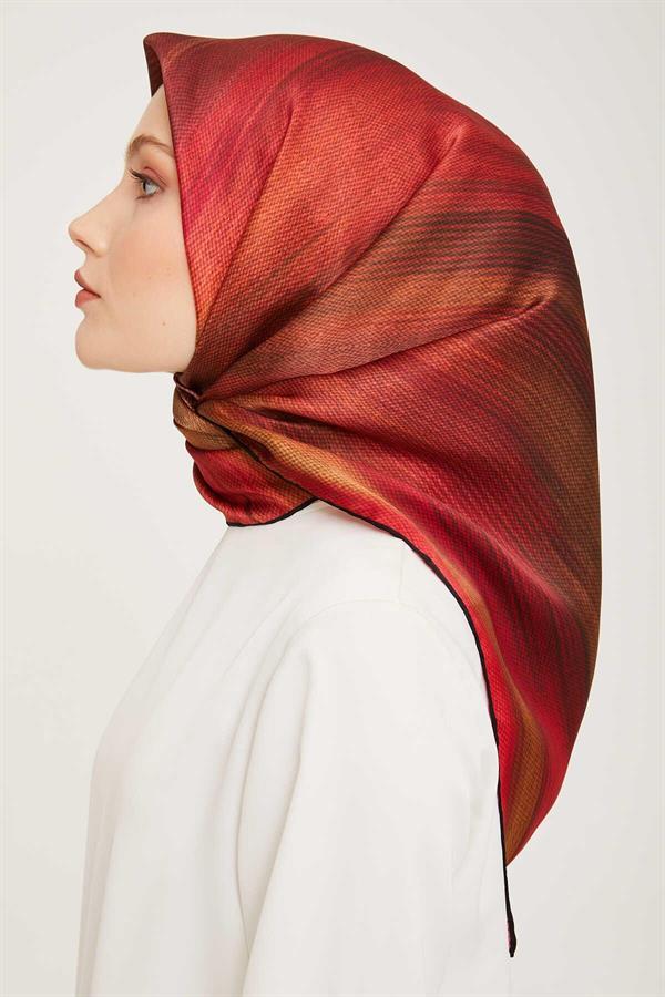Armine Nostalji Serisi Twill İpek Eşarp 9017-38NT