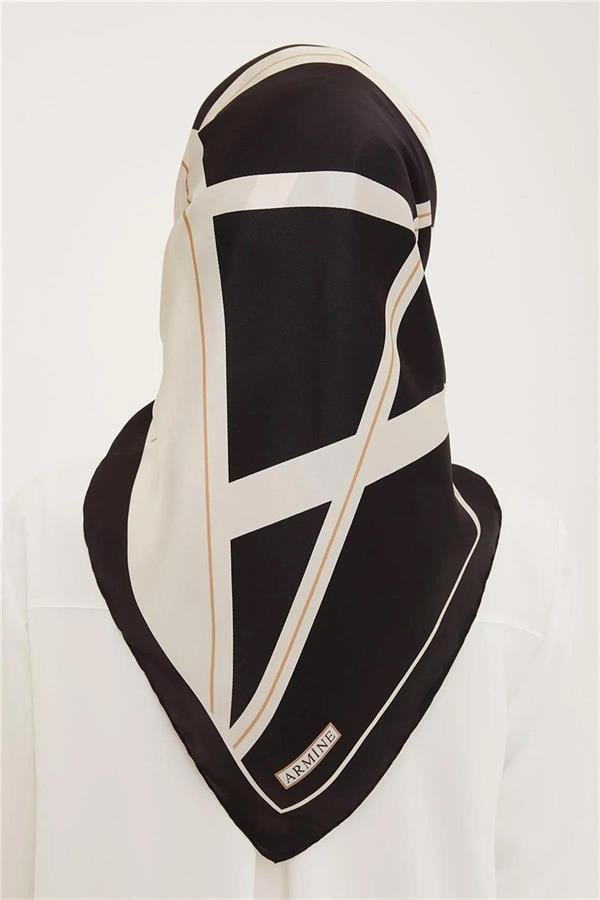 Armine Nostalji Serisi Twill İpek Eşarp 8945-01NT