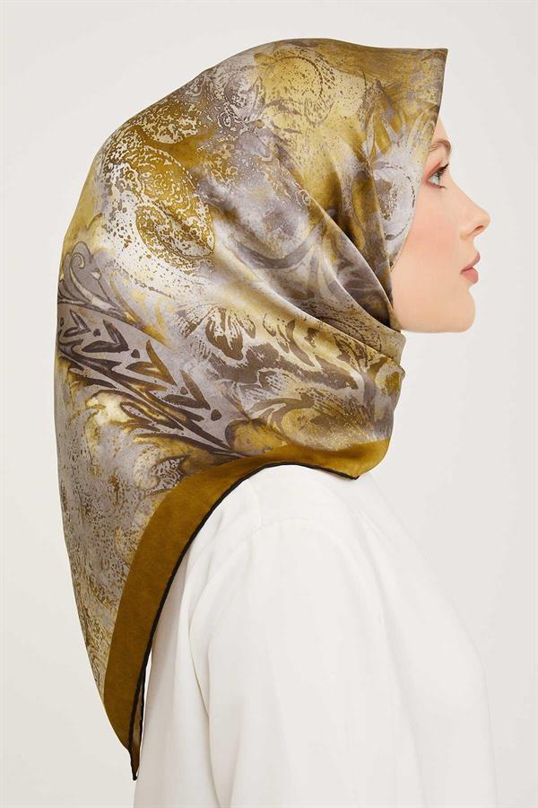 Armine Nostalji Serisi Twill İpek Eşarp 9041-53NT