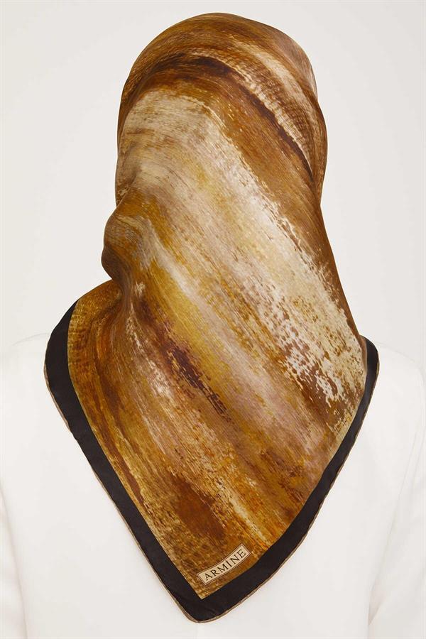 Armine Nostalji Serisi Twill İpek Eşarp 9012-05NT