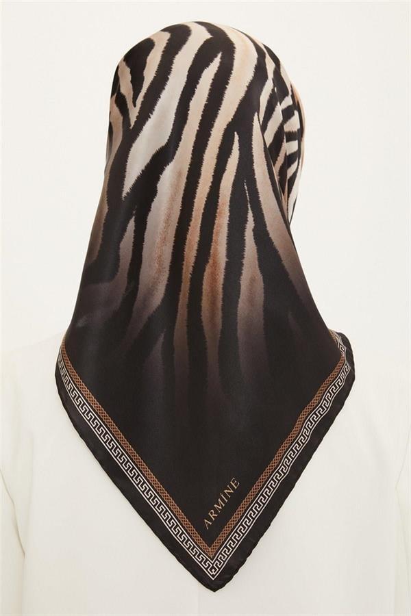 Armine Nostalji Serisi Twill İpek Eşarp 8345-09