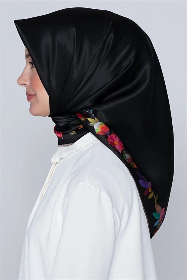 Armine Nostalji Serisi Twill İpek Eşarp 8064D-09