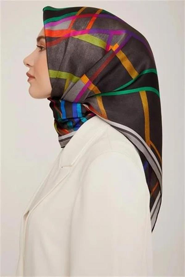 Armine Nostalji Serisi Twill İpek Eşarp 8843D-07