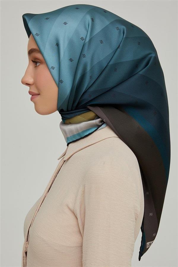 Armine Nostalji Serisi Twill İpek Eşarp 8652-86NT