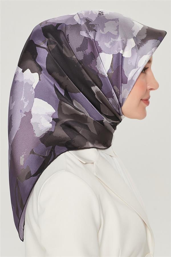 Armine Nostalji Serisi Twill İpek Eşarp 8534D-81