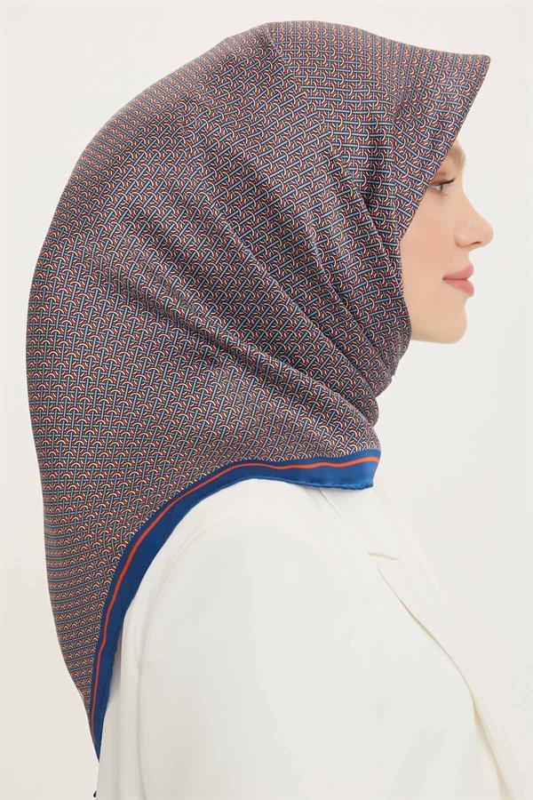 Armine Nostalji Twill İpek Eşarp 8733D-33