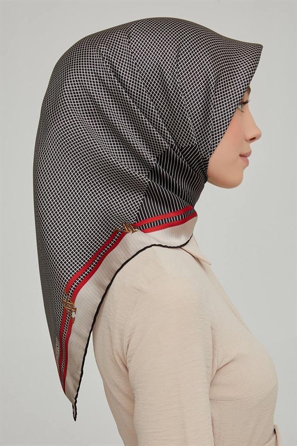 Armine Özel Nostalji Serisi Sura İpek Eşarp Modelleri 8616DS-37