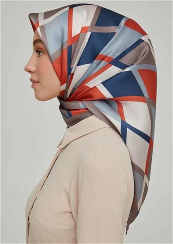 Armine Özel Nostalji Serisi Twill İpek Eşarp 8664D-27