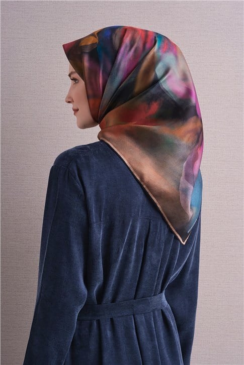 Armine Saf İpek Sura Eşarp 9603D 01