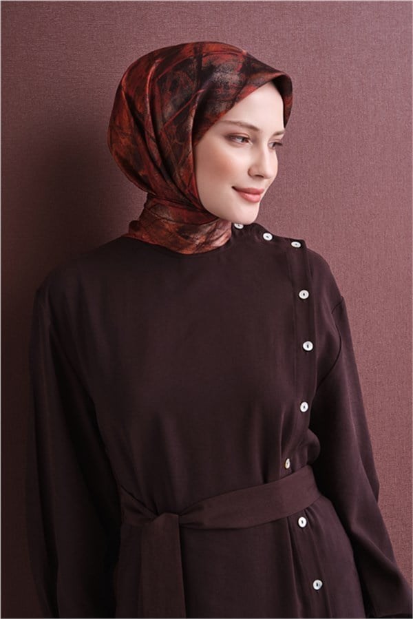 Armine Saf İpek Sura Eşarp 9635D 81