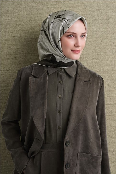 Armine Saf İpek Sura Eşarp 9639D 06