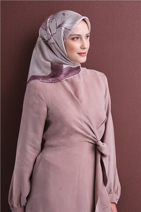 Armine Saf İpek Sura Eşarp 9639D 33