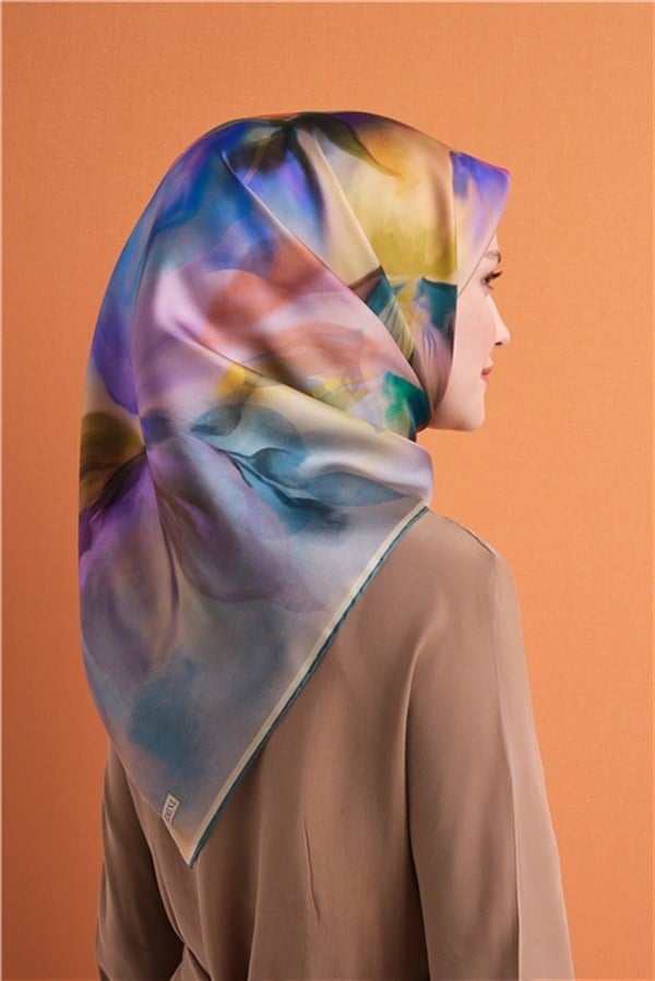 Armine Saf İpek Twill Eşarp 9603D 81