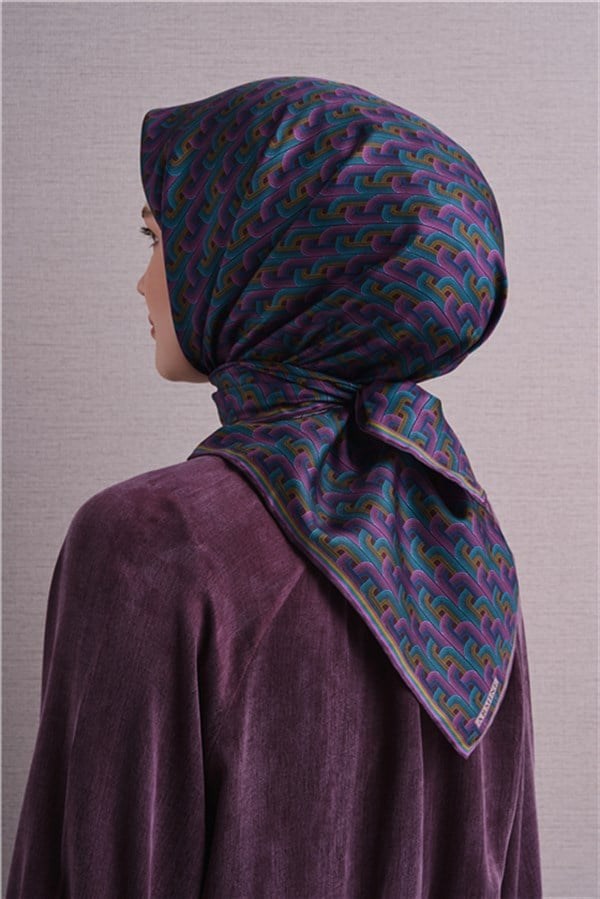 Armine Saf İpek Twill Eşarp 9604D 85