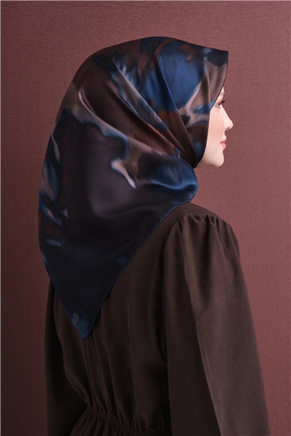 Armine Saf İpek Twill Eşarp 9606D 03