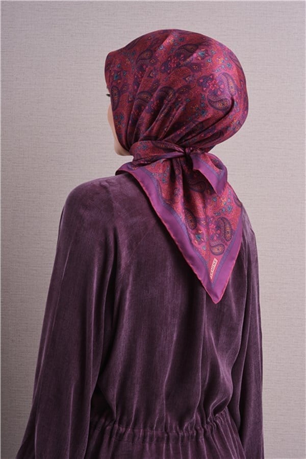 Armine Saf İpek Twill Eşarp 9609D 81