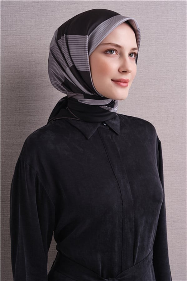 Armine Saf İpek Twill Eşarp 9610D 05