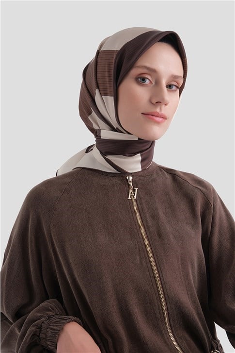 Armine Saf İpek Twill Eşarp 9610D 50