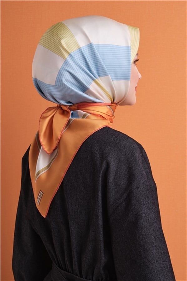 Armine Saf İpek Twill Eşarp 9610D 82